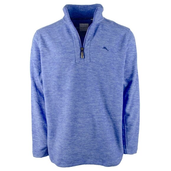 Tommy Bahama Other - Tommy Bahama Men’s XXL Half Zip Fleece Pullover Cloud Peak Blues